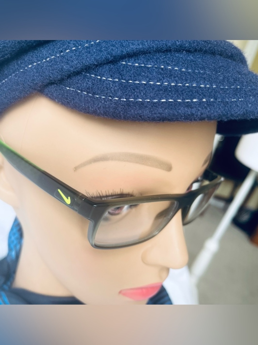 👓 Nike 7090 Men's Eyeglasses
Frame only - Matte Olive Green (53-
17-140)